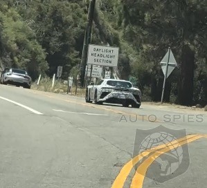 WATCH Lexus LFR Supercar Caught On The Roads Of California